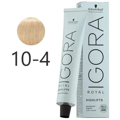 Краска для волос Igora Royal 60 мл 10-4 – купить в Киеве | цена и отзывы в  MOYO