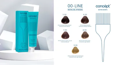 Concept Краска для волос Biotin Secrets 00-Line