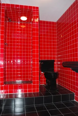 Черно красная ванная комната (76 фото) » НА ДАЧЕ ФОТО