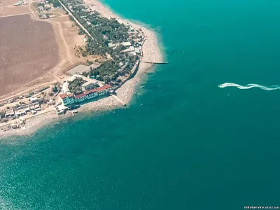 Центральный пляж Николаевки в Крыму — фото, отзывы, веб-камера онлайн,  отели рядом, как добраться