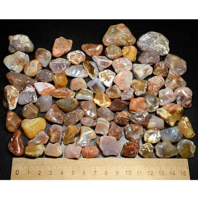 Сердолик крымский галтовка GLT38 – купить в студии камня Colored Rocks