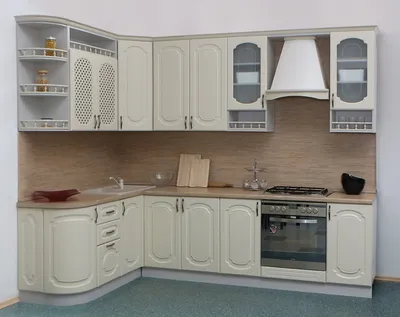 Кухня Классика Прованс 1735*1900 угловая 2 кат. Боровичи мебель из раздела  Кухни серии Классика