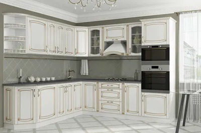 Угловая кухня в стиле классика (32 фото): особенности классических кухонных  гарнитуров. Варианты дизайна современных кухонь в стиле неоклассика