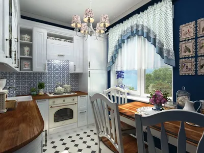 Дизайн кухни прованс в квартире - 75 фото