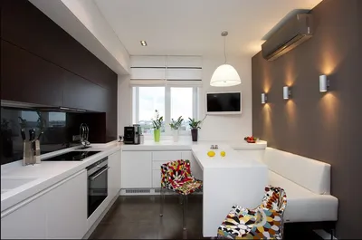 Дизайн потолков из гипсокартона на кухне: фото, варианты оформления