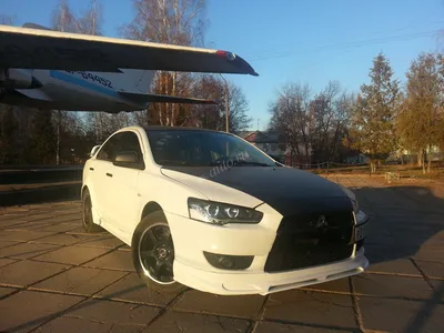 Купить б/у Mitsubishi Lancer X 2.0 MT (150 л.с.) 4WD бензин механика в  Москве: белый Митсубиси Лансер X седан 2008 года на Авто.ру ID 1004574435