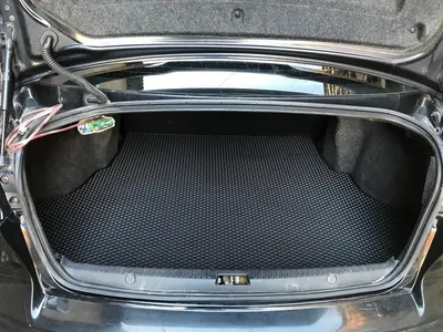Mitsubishi Lancer X Коврик багажника (EVA, черный) купить по лучшей ❗цене –  в интернет магазине тюнинга 🚗 DDAudio