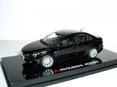 Mitsubishi Lancer X 2007 LHD Vitesse 1/43 --- 1:43 Мицубиси Лансер -10  седан чёрный(!) / BLACK | Аукцион масштабных и сборных моделей