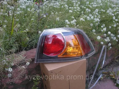 Задний фонарь правый Mitsubishi Lancer X, Митсубиси Лансер 10 2007-2012  (Depo) внешний, черный, цена 2550 грн — Prom.ua (ID#891425762)