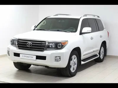 Купить б/у Toyota Land Cruiser 200 Series Рестайлинг 1 4.5d AT (235 л.с.)  4WD дизель автомат в Вологде: белый Тойота Ленд Крузер 200 Series  Рестайлинг 1 внедорожник 5-дверный 2015 года на Авто.ру ID 1116753938