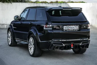 Тюнинг Range Rover Sport, купить обвес Рендж Ровер Спорт в Москве. Фото До  и После | Мастерская «Renegade Design»