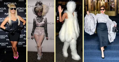 Не только платье из мяса: 30 самых смелых нарядов, в которых Леди Гага  вошла в историю