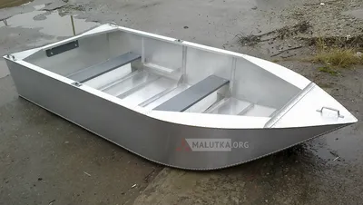 Алюминиевая лодка Малютка-Н 3.5 м. серия \"Плоскодонная\