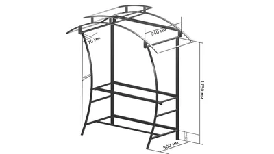 Мангал своими руками из металла для дачи: чертежи с размерами, а также  инструкция как сварить самодельный навес