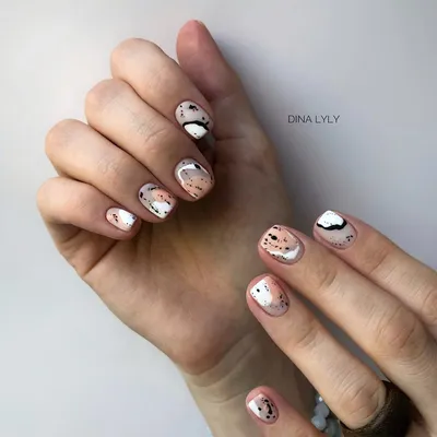 Дизайн ногтей 2019 маникюр матовый необычный абстракция | Nails, Beauty