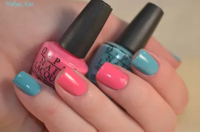 Как накрасить ногти двумя цветами: пошаговое фото и видео