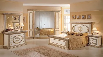 Спальни Италии классика Versailles ivory итальянской фабрики ARREDO CLASSIC  Купить итальянскую спальню Версалес со склада в Москве выбрать в каталоге  мебель производства Италия в наличии