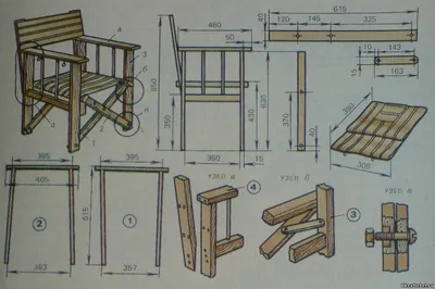 Складное кресло своими руками - OkeyMebel - мебель на заказ в Калининграде