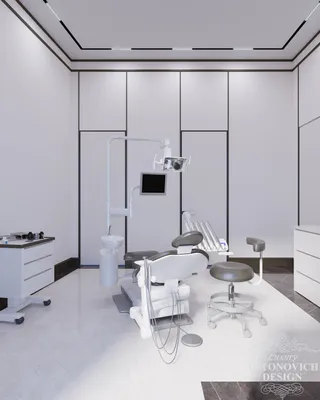 Дизайн-проект стоматологической клиники в современном стиле ⋆ Студия  дизайна элитных интерьеров Luxury Antonovich Design