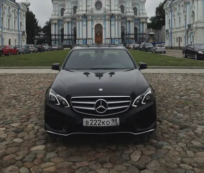 Аренда и заказ автомобиля Mercedes E-class AMG restyling W212 (Мерседес Е- класса АМГ рестайлинг) в Санкт-Петербурге (СПб)