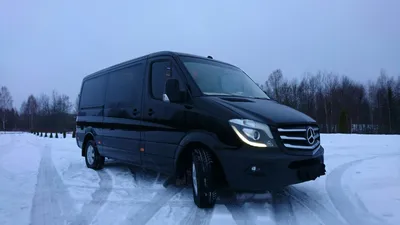 Mercedes-Benz Sprinter , черный, 2017 г.в., 6+1 мест. VIP-салон : Минивэны  : Каталог : Мир на колесах, Нижний Новгород