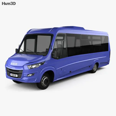 Iveco Daily VSN-700 Автобус 2018 3D модель - Автомобили на Hum3D