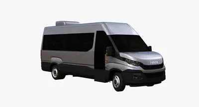 Iveco Daily Микроавтобус 3D Модель $149 - .3ds .fbx .max - Free3D