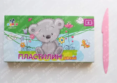 Набор мягкого пластилина Angel Clay Мишки Тедди (Teddy Bear)