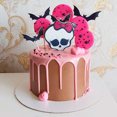 Монстер Хай Фрэнки Штэйн торт \\ Monster High Frankie Stein cake