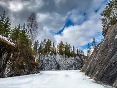 Мраморный каньон — фото: Горный парк \"Рускеала\" - Tripadvisor