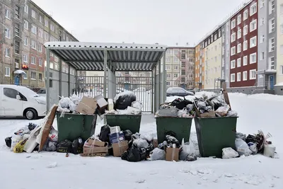 Мусорные площадки Норильска приводят в соответствие современным нормам