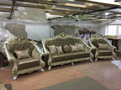 Мягкая мебель Султан, купить комплект диван с креслом в Москве