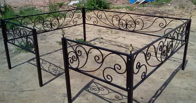 Ограда на могилу - 05 - купить в Новосибирске