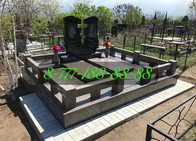 Благоустройство могилы Алматы - Благоустройство мест захоронения, установка  памятников 64638962