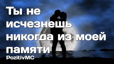 PozitivMC - Ты не исчезнешь никогда из моей памяти - YouTube