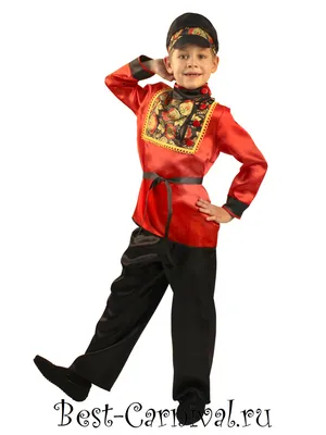 Русский народный костюм \"Хохлома\" купить | Карнавальные костюмы