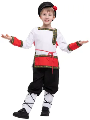 Детский русский народный карнавальный костюм для мальчика Иванушка - купить  по выгодной цене | AliExpress