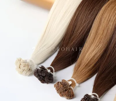 Волосы на капсулах для наращивания - купить от производителя Dniprohair