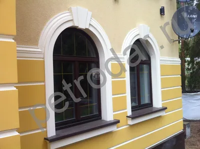 Декоративная отделка фасадов зданий - фасадный декор Lear | Петродар