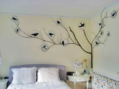 Рисунки на стенах в квартире и комнате своими руками, идеи и фото.
