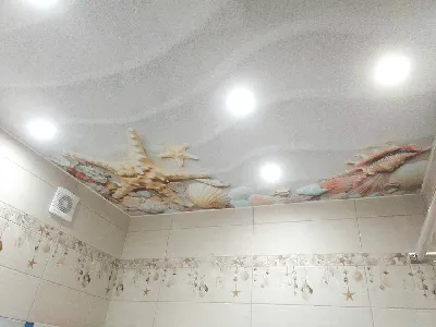Натяжные потолки в ванную комнату в Москве, цена с установкой - Стар Потолок