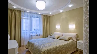 Двухуровневый потолок в спальне - оформляем по уму! (100 фото примеров  дизайна)
