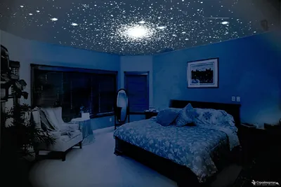 Звездное небо в комнате - 70 фото