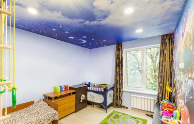 Натяжные потолки в детскую, цена с установкой в Белгороде — Сфера