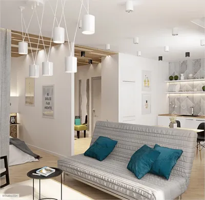 Недорогой дизайн квартиры в современном стиле | LESH — Дизайн интерьера,  дизайнеры спб