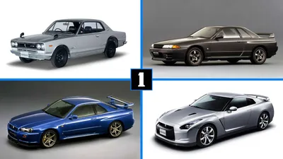 Nissan GT-R: 50 лет успеха в 7 слайдах