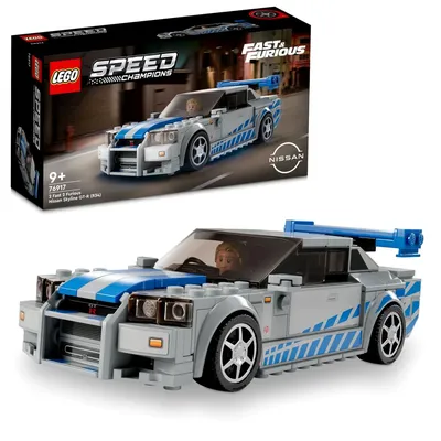 LEGO выпустит Nissan Skyline из «Форсажа» с фигуркой Брайана О'Коннора  внутри