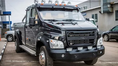 Посмотрите на пикап «ГАЗон-Next» с тюнингом в стиле Ford Super Duty — Motor