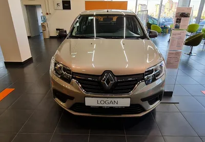 Renault Logan 2022 1.6 МТ 82 л.с. комплектация Access серебристый 1 594 500  ₽ в Москве | Колёса авто