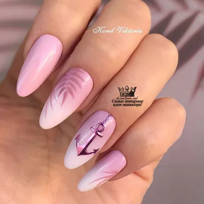 ШИКАРНЫЕ НОГТИ! Маникюр Дизайн ногтей 2019 | Impress nails, Almond nails  designs, Pretty nails